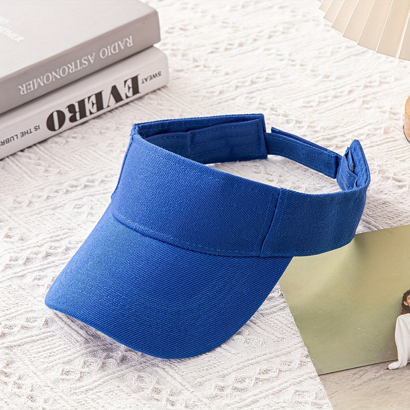Sterling Open Top Sunshade Cap™ Curved Woven Fabric Visor