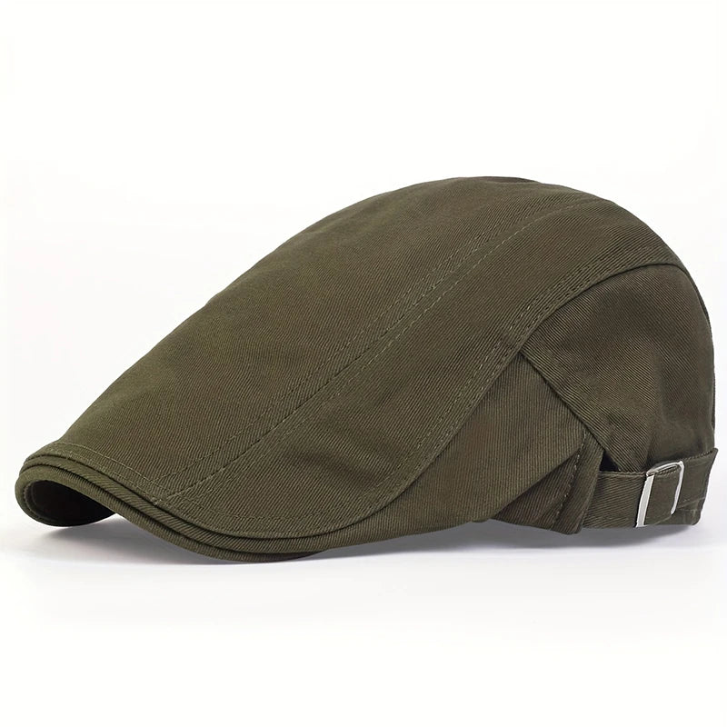 Sterling Light Board Newsboy Cap™ Solid Color Adjustable