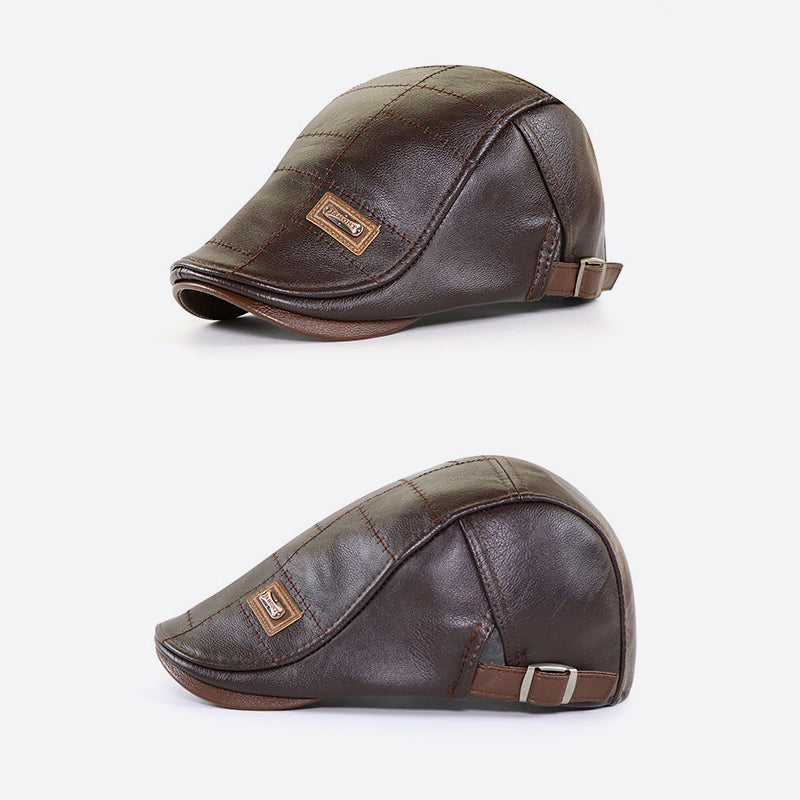Sterling New Leather Beret™ Flat Leather Look Soft Band