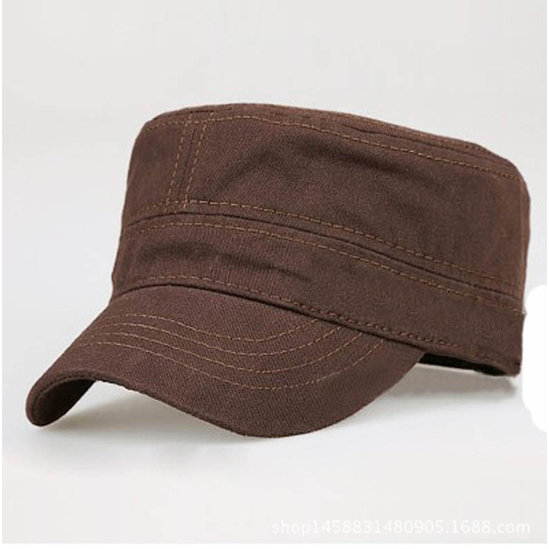 Sterling Breathable Sun Military Hat™ Woven Short Brim Strap