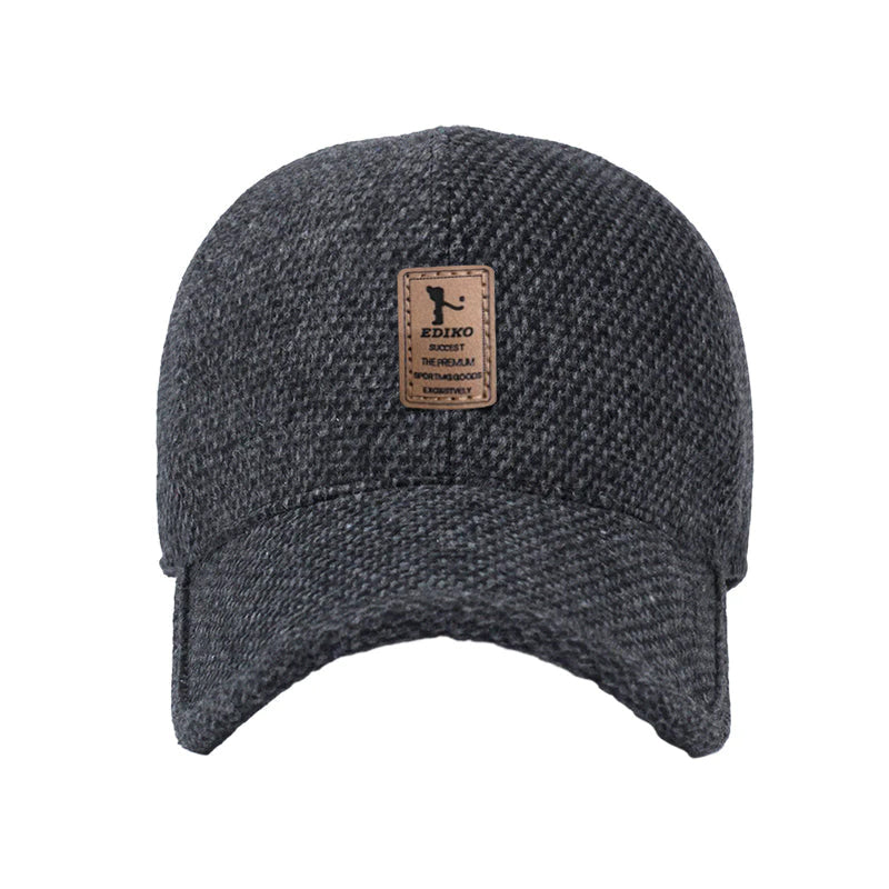 Sterling Winter Baseball Cap™ With Earflaps Fleece Ear Cover