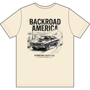 Backroad America™ Vintage Muscle Tee – Heritage Roads Edition