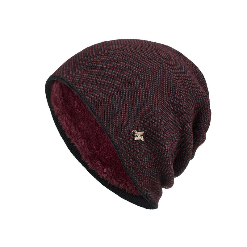 Sterling Bennet Textured Fleece Lined Winter Beanie™