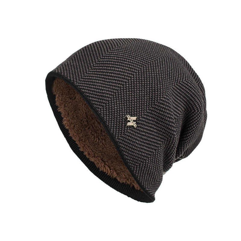 Sterling Bennet Textured Fleece Lined Winter Beanie™