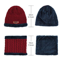 Sterling Warm Beanie Cap™ With Scarf Knit Hood Neck Warmer