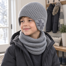 Sterling™ Kids Fleece Beanie and Scarf Set with Ear Coverage