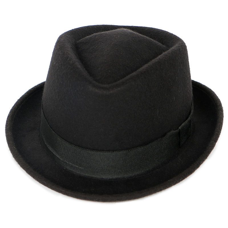 Sterling Ashbourne™ Wool-Felt Short-Brim Fedora