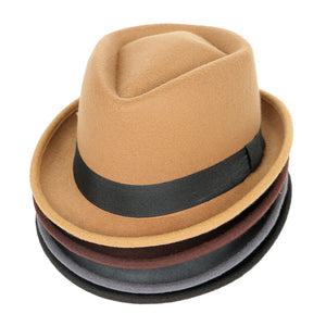 Sterling Ashbourne™ Wool-Felt Short-Brim Fedora