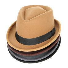 Sterling Ashbourne™ Wool-Felt Short-Brim Fedora