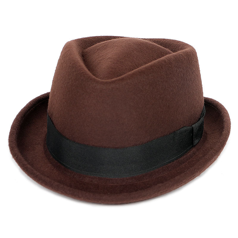 Sterling Ashbourne™ Wool-Felt Short-Brim Fedora