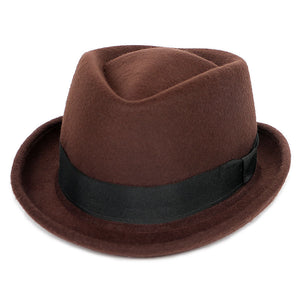 Sterling Ashbourne™ Wool-Felt Short-Brim Fedora