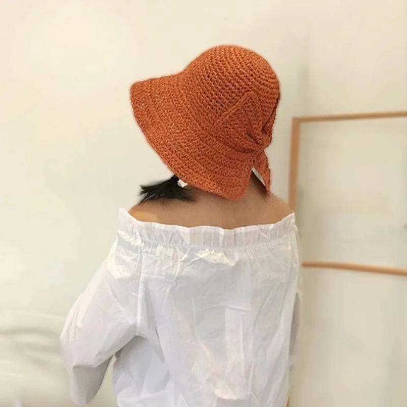 Sterling Brim Bow™ Wide Straw Summer Hat