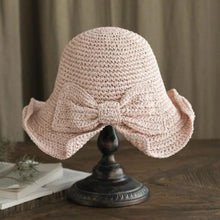 Sterling Brim Bow™ Wide Straw Summer Hat