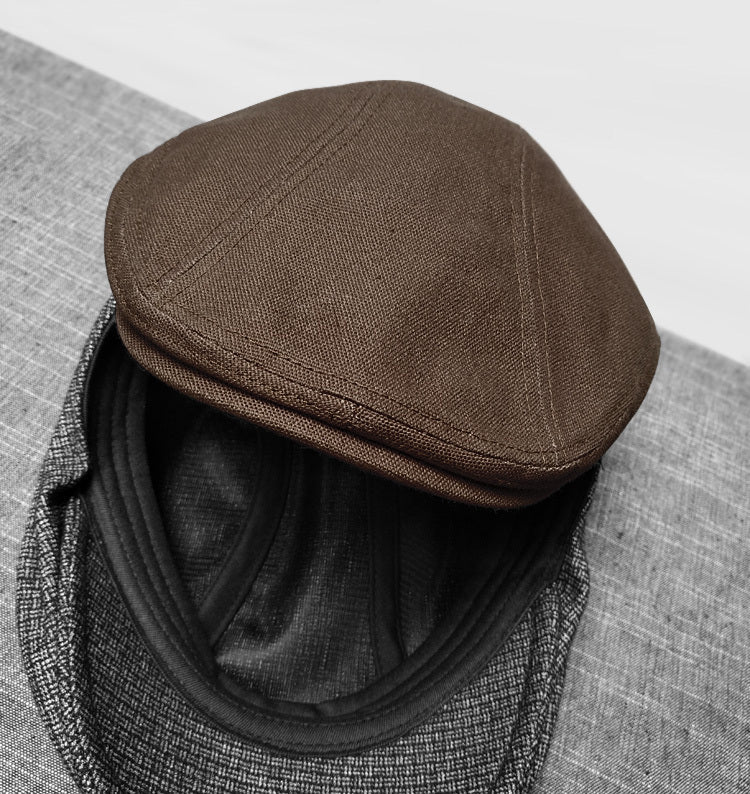 Sterling Lightweight Cotton™ Cheesecutter Flat Cap Retro Cotton