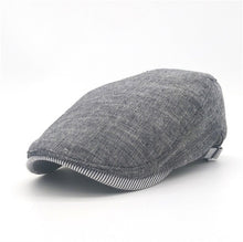 Sterling Cotton Linen™ Cheesecutter Cap Dome Short Brim