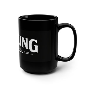 Sterling Signature™ Ceramic Coffee Mug – Black Edition