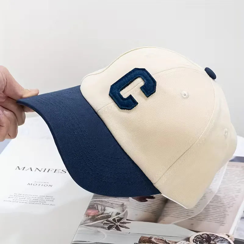 Sterling Cap with Color Blocking™ and Big C Curved Fabric Strap