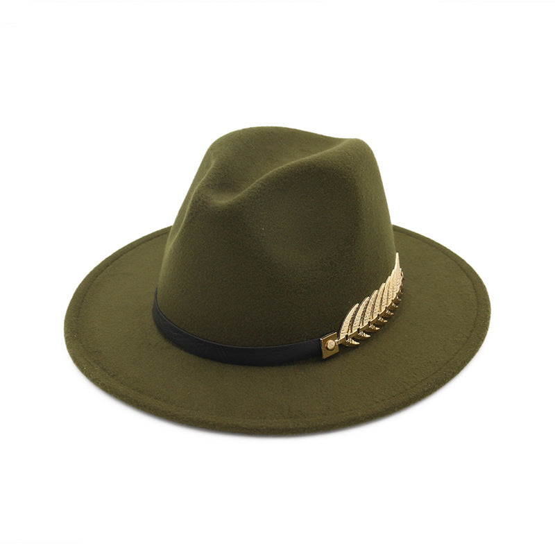Sterling Fedora Hat Jazz™ Classic Wool Ribbon Band