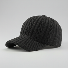 Sterling Emilia Knit Cap™ Cable Knit Baseball Cap Adjustable Fit