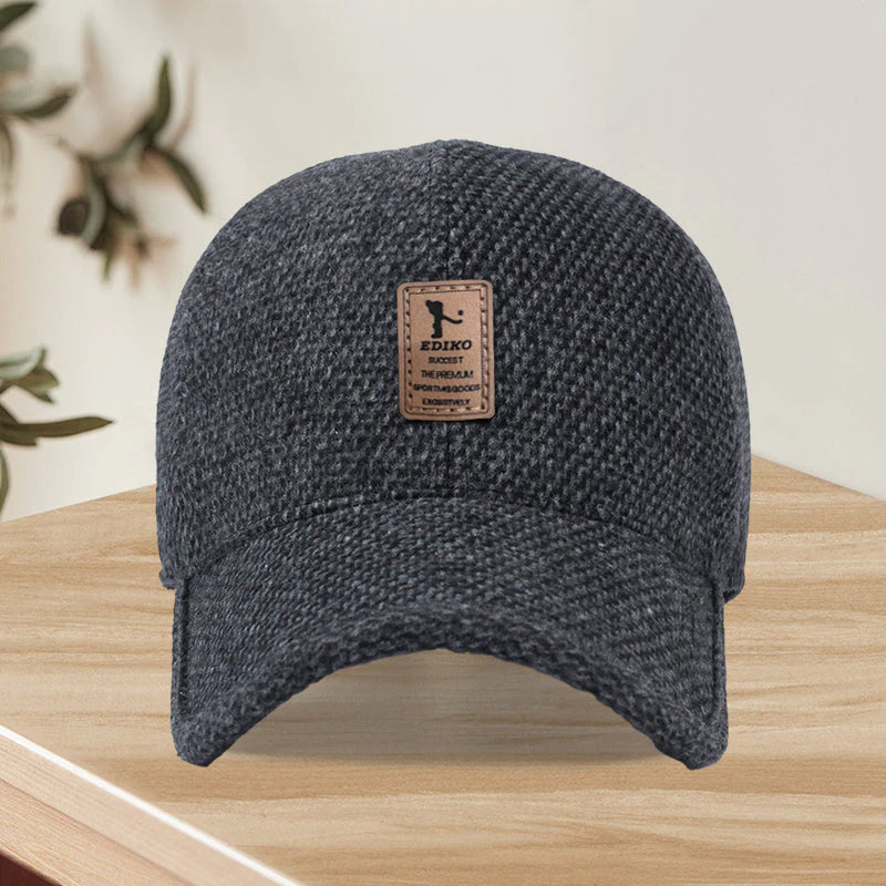Sterling Winter Baseball Cap™ With Earflaps Fleece Ear Cover