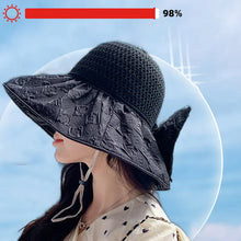 Sterling Foldable Sun Hat™ Wide Brim Fabric Travel Visor