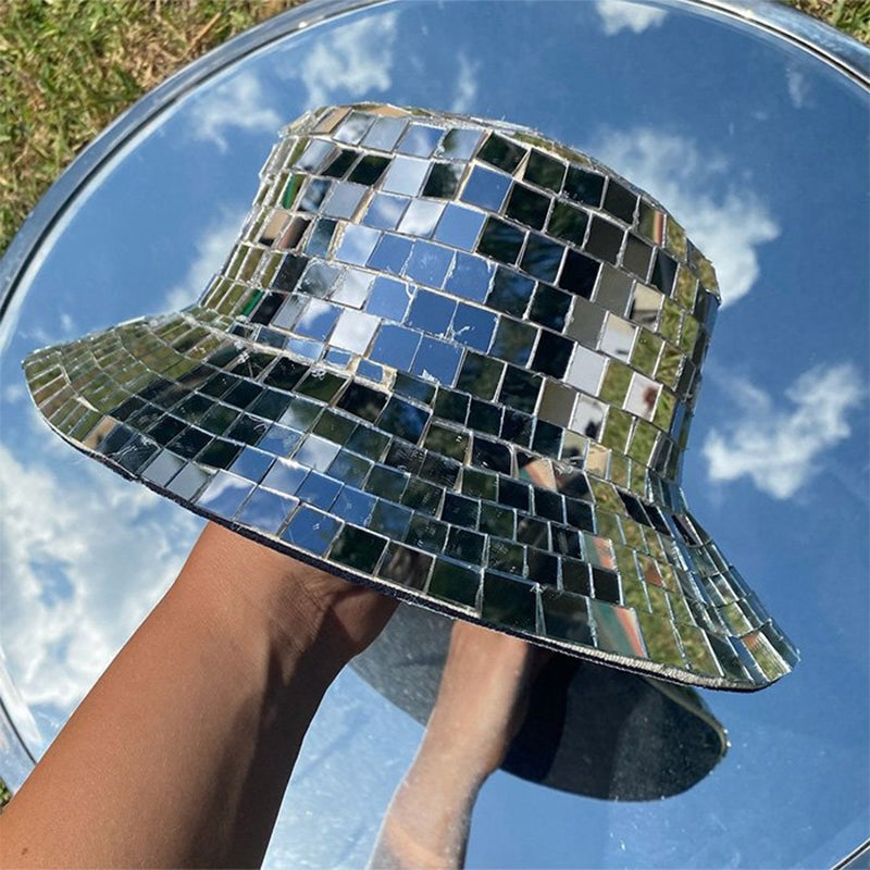 Sterling Disco Bucket Hat™ Sequin Bucket Polyester Shine