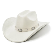 Sterling Cattleman Crease Western Hat™ Ivory Wide Brim