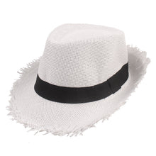 Sterling Old Straw™ Top Hat Woven Straw Black Band