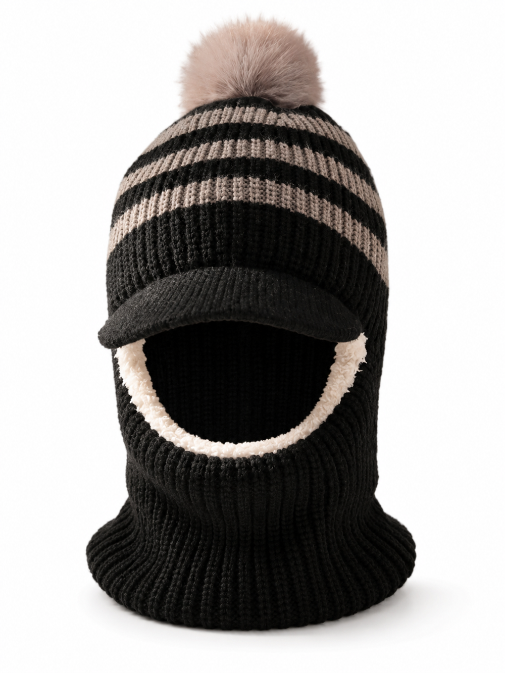 Sterling™ Kids 2-in-1 Knit Beanie with Fleece Lined Neck Warmer