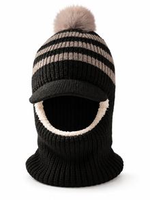 Sterling™ Kids 2-in-1 Knit Beanie with Fleece Lined Neck Warmer