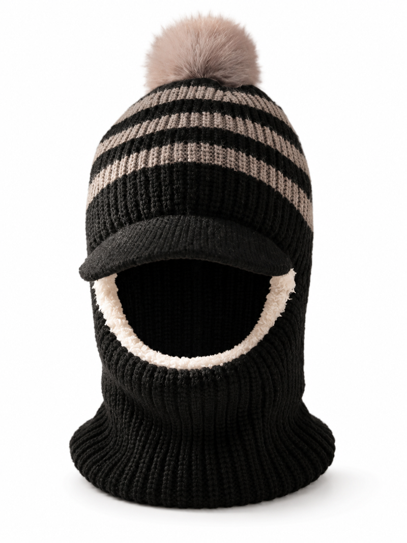 Sterling™ Kids 2-in-1 Knit Beanie with Fleece Lined Neck Warmer