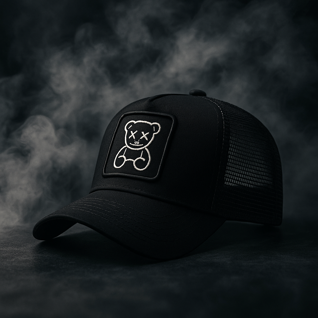 Sterling XX Ghosted Teddy™ Trucker Hat Mesh Snapback Patch