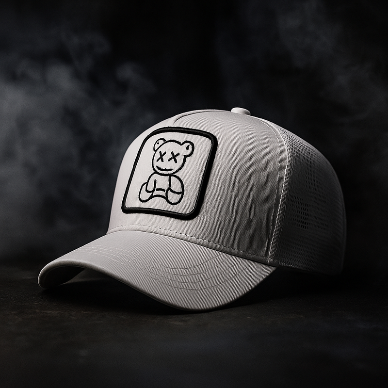 Sterling XX Ghosted Teddy™ Trucker Hat Mesh Snapback Patch