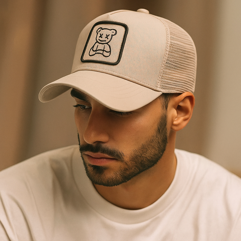 Sterling XX Ghosted Teddy™ Trucker Hat Mesh Snapback Patch