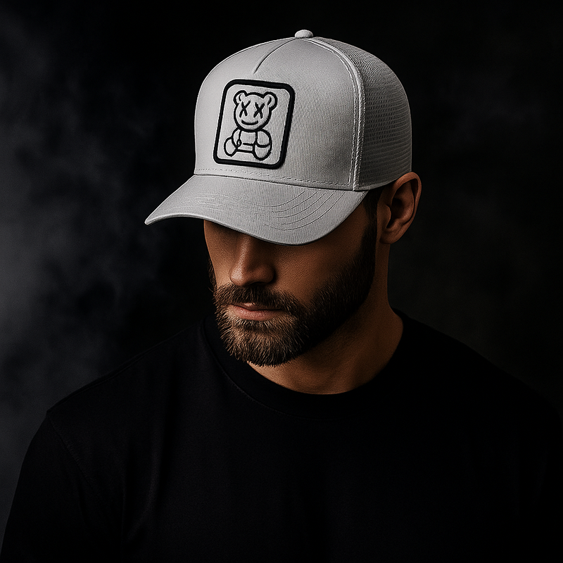 Sterling XX Ghosted Teddy™ Trucker Hat Mesh Snapback Patch