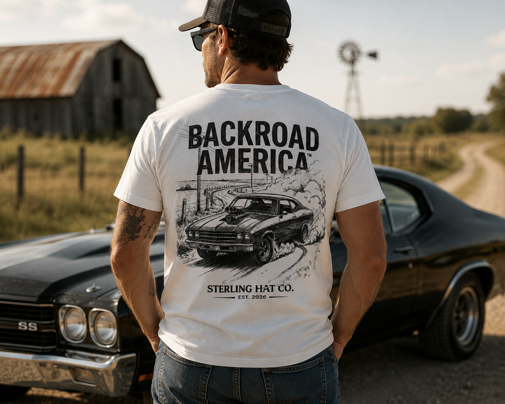 Backroad America™ Vintage Muscle Tee – Heritage Roads Edition