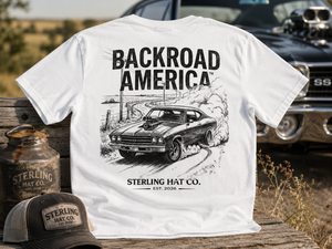 Backroad America™ Vintage Muscle Tee – Heritage Roads Edition