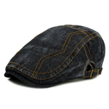 Sterling Leo Classic Stitch Flat Cap™ Cotton Short Brim