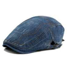 Sterling Leo Classic Stitch Flat Cap™ Cotton Short Brim