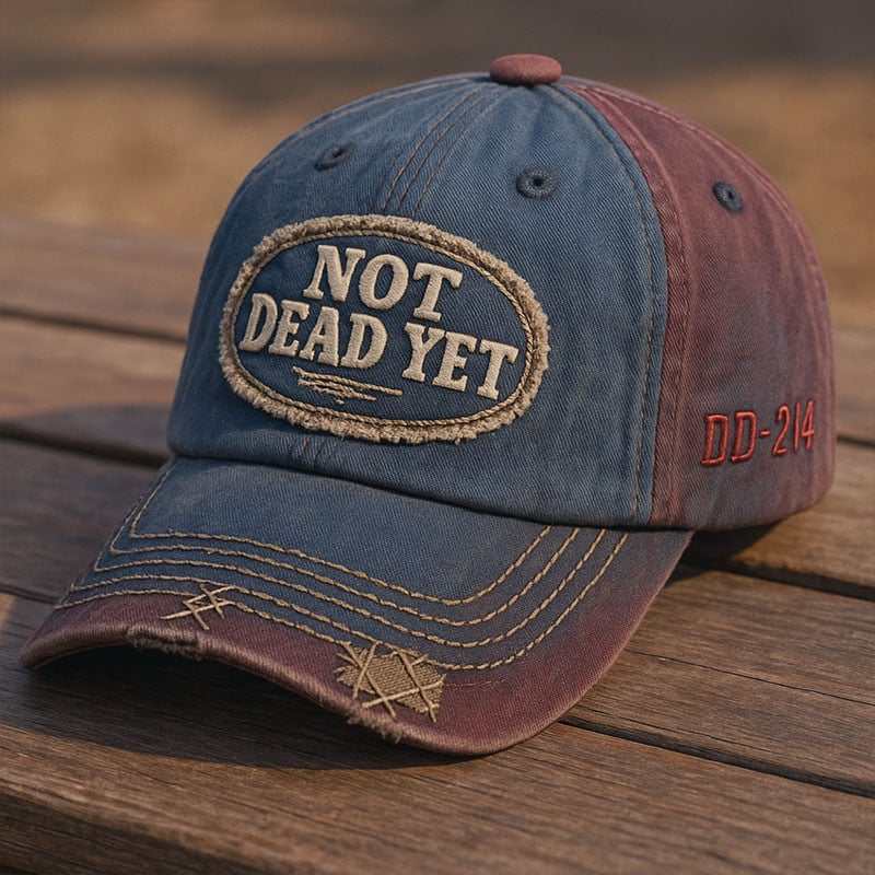 Sterling NOT DEAD YET™ Vintage Washed Baseball Cap Graphic