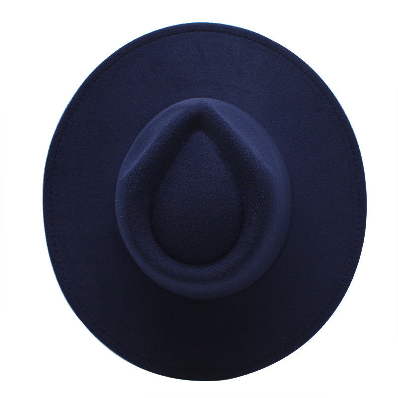 Sterling New Woolen™ Casual Fedora Hat Pinch Crown Woolen Band