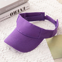 Sterling Open Top Sunshade Cap™ Curved Woven Fabric Visor