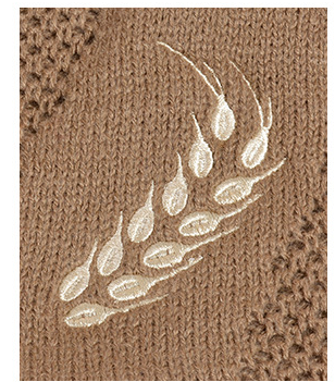 Sterling Wheat-Detail Knit Winter Hat™ — view 11