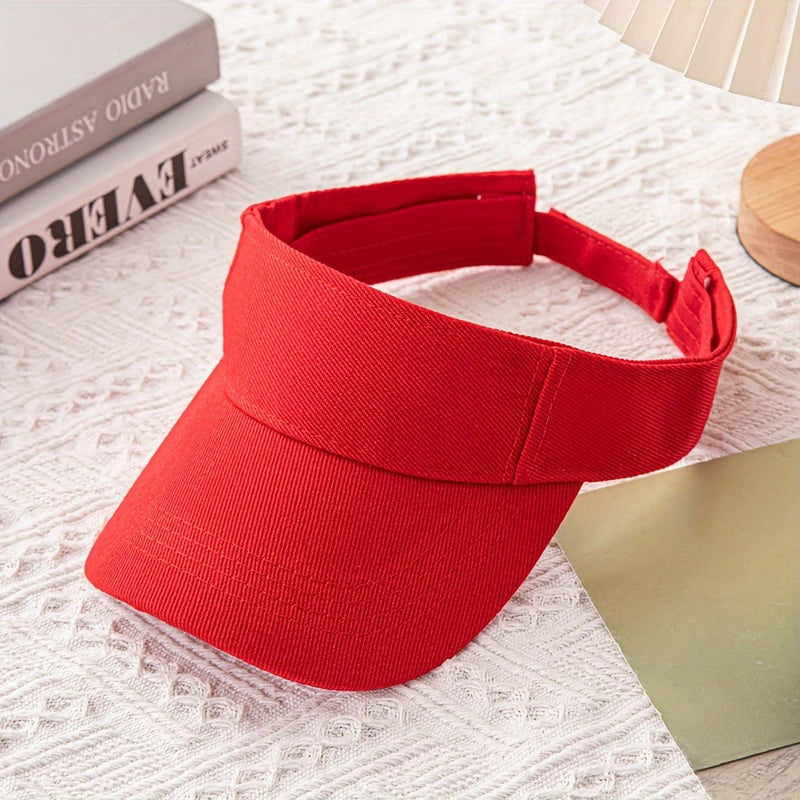 Sterling Open Top Sunshade Cap™ Curved Woven Fabric Visor