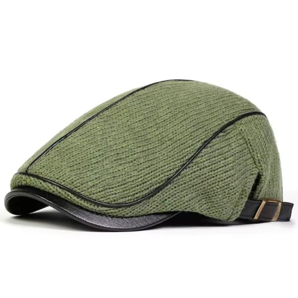 Sterling Autumn Winter Warm™ Knitting Newsboy Cap Side Buckle
