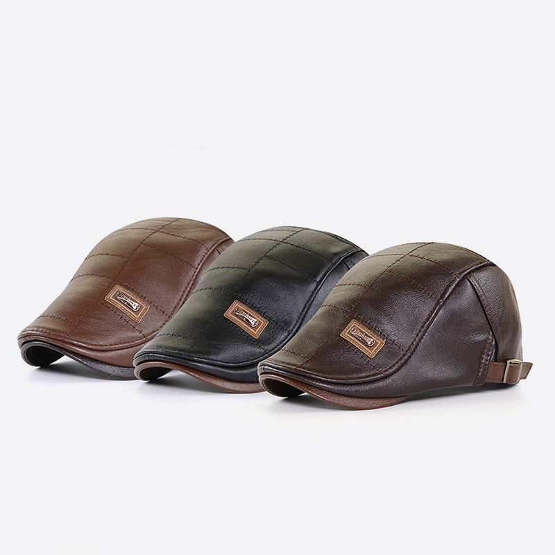 Sterling New Leather Beret™ Flat Leather Look Soft Band