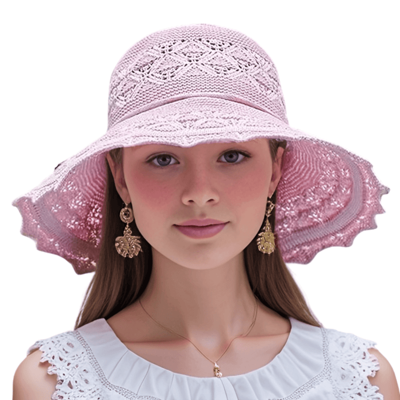 Sterling Stay Protected Summer Hat™ Wide Brim Mesh Neck Shade