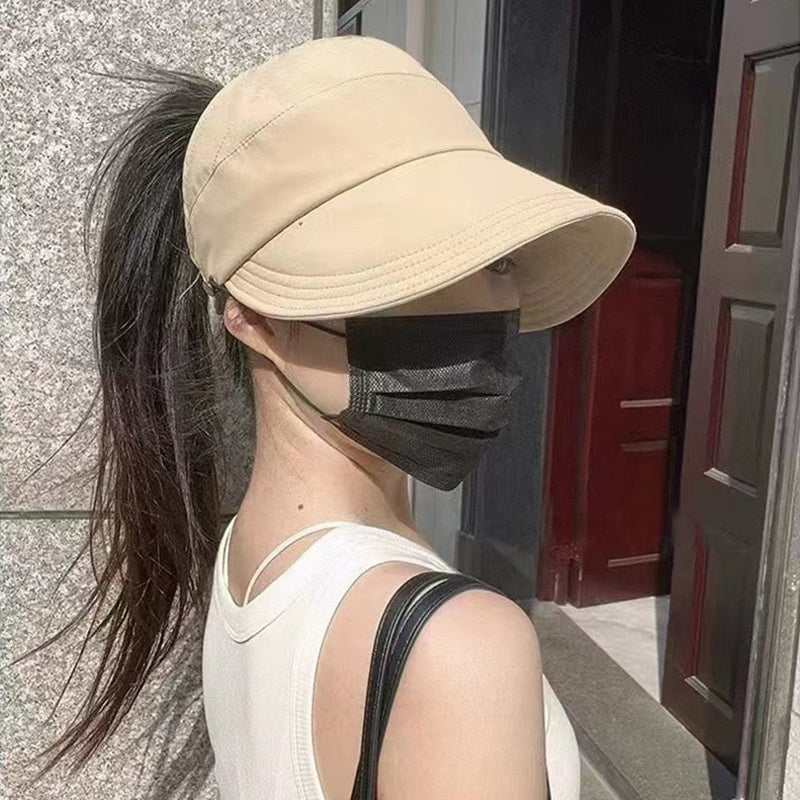 Sterling Outdoor UV Protection™ Hollow Top Sun Hat Wide Brim Visor