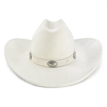 Sterling Cattleman Crease Western Hat™ Ivory Wide Brim