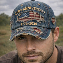 Sterling USA 250th Anniversary™ Distressed Cotton Flag Cap